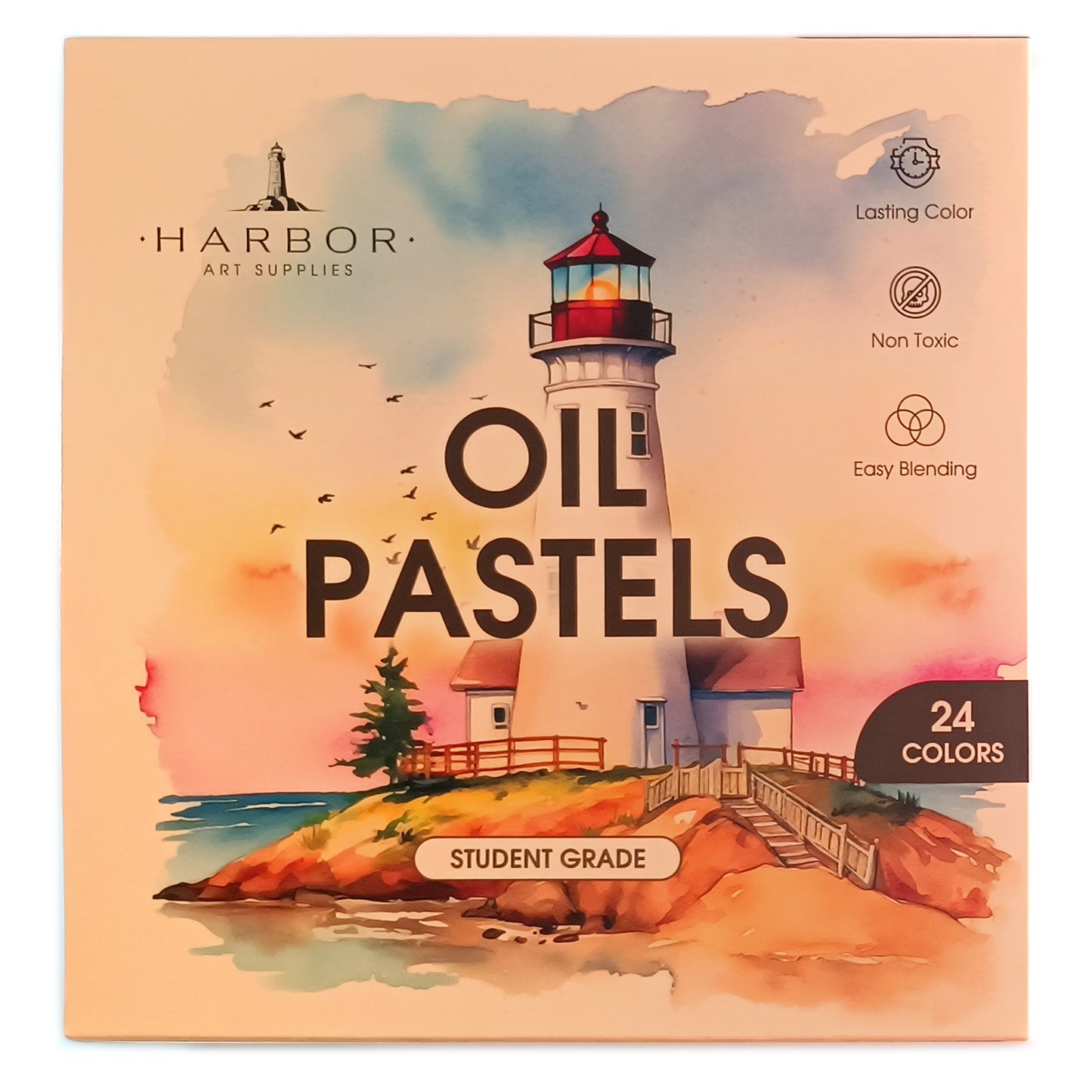 Studio Starter Oil Pastels (24 Count)