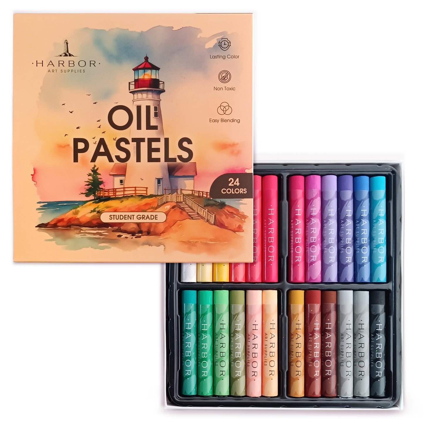 Studio Starter Oil Pastels (24 Count)